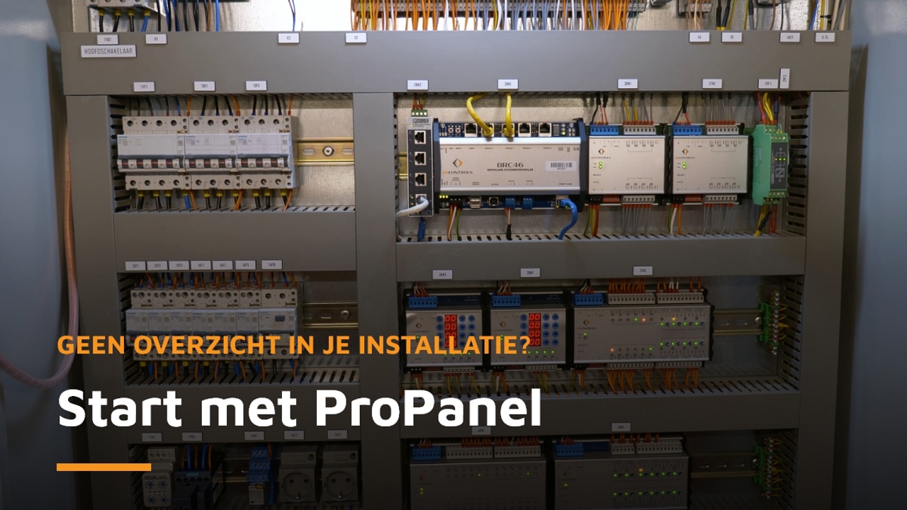 Propanel van BRControls: zo werkt het
