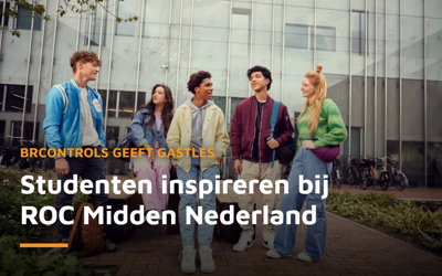 Studenten inspireren over Smart Buildings tijdens gastles